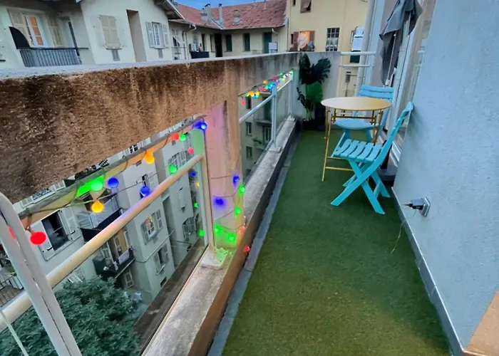 Climatise Avec Terrasse Ensoleillee * Nizza
